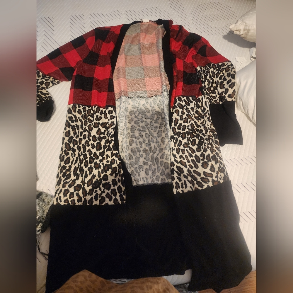 Plus size cardigan